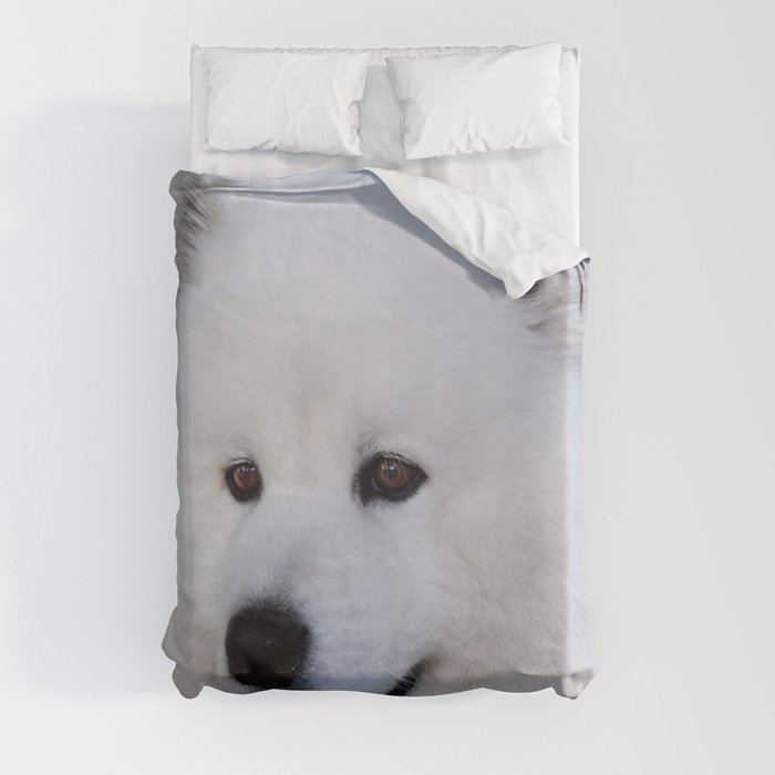 Samoyed Duvet Cover