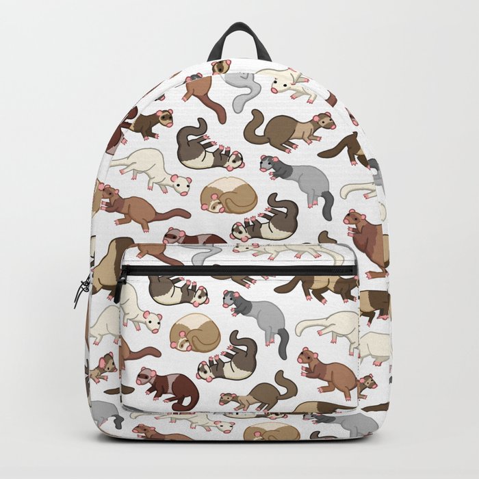 Furry Friends Backpack by MBendigo Society6