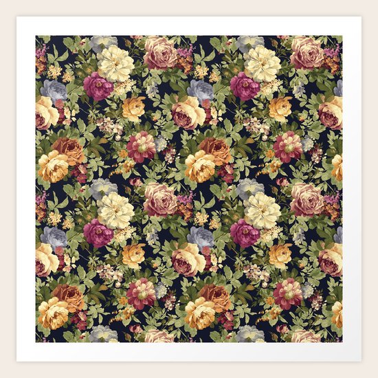 Floral Garden Art Print