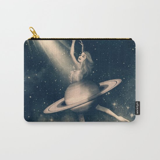 When Saturn Starts Dancing Carry-All Pouch