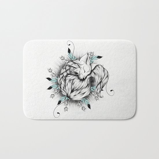 Little Fox Bath Mat