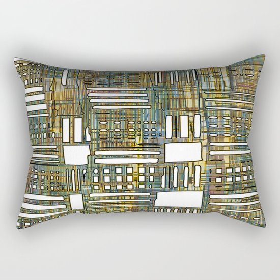 LAY OUT 01 Rectangular Pillow
