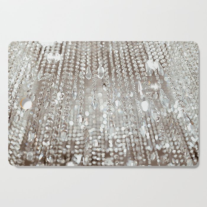 Crystals and Light Cutting Board