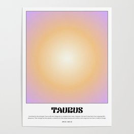 Taurus Aura Poster