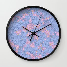 Spring Pattern Wall Clock