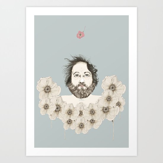 Waiting for spring ... Art Print