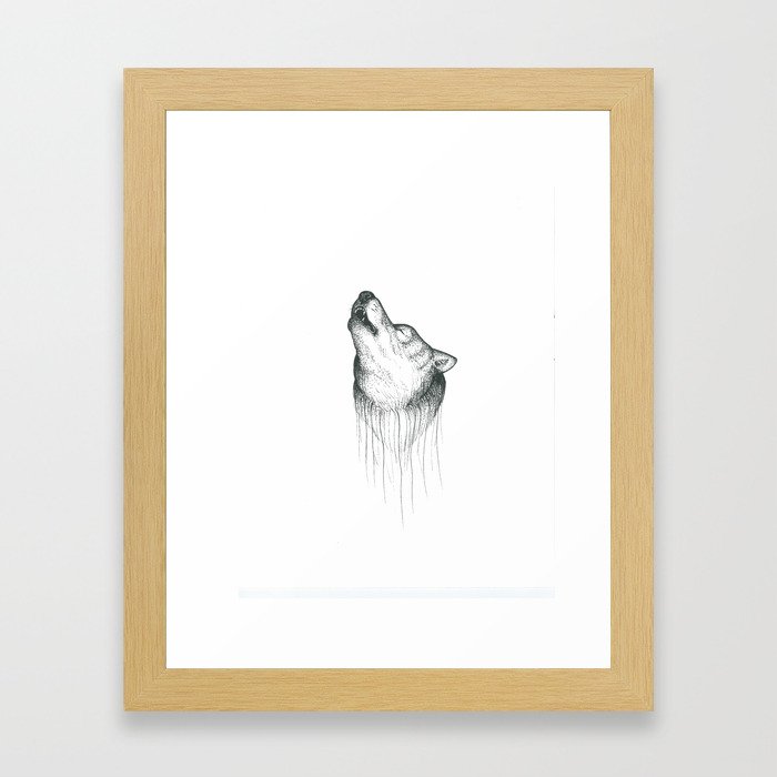 wolf Framed Art Print