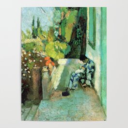Henri Matisse Terrace at Saint Tropez Poster