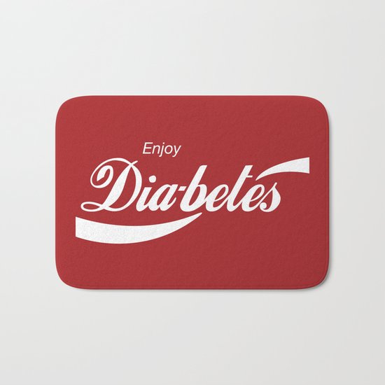 Enjoy Diabetes Bath Mat