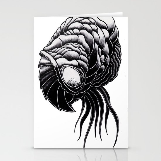Brain Feeder Stationery Cards