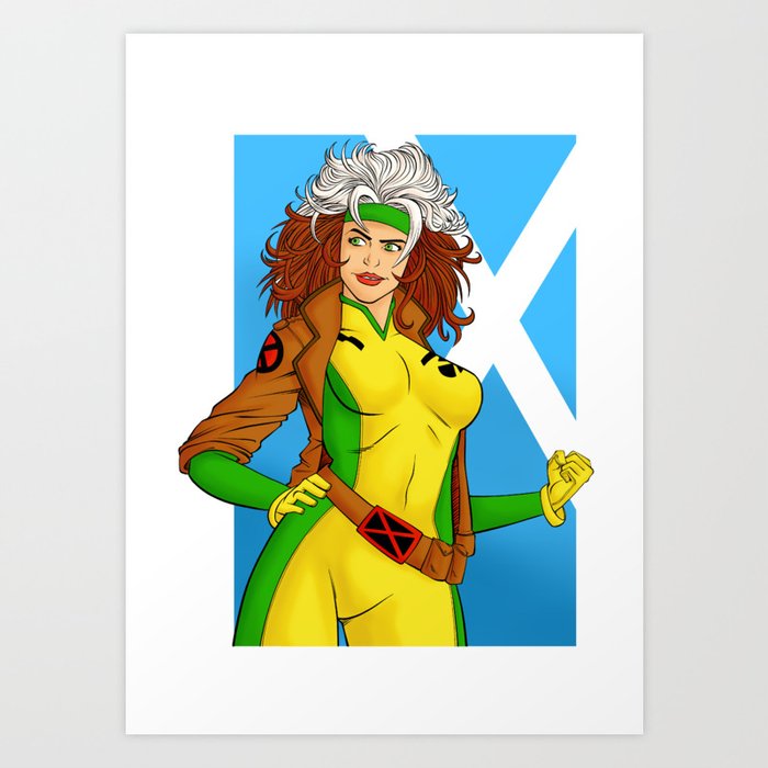 X-Men Rogue Art Print