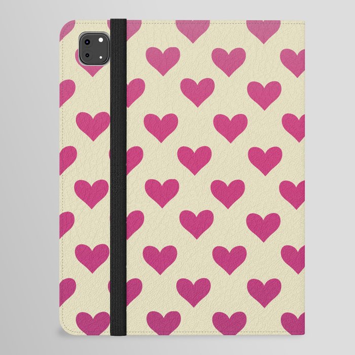 Retro Minimal Heart | Valentine’s Day iPad Folio Case