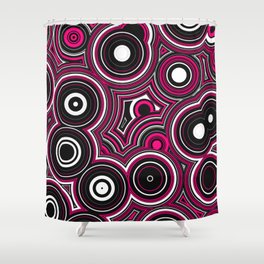 Record Scratching Shower Curtain