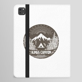 Kings Canyon National Park iPad Folio Case