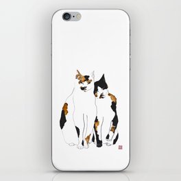 Loving cats iPhone Skin