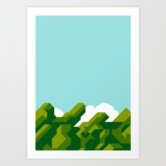 Super Mario World Art Print