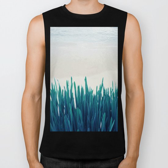Fresh grass #society6 Biker Tank