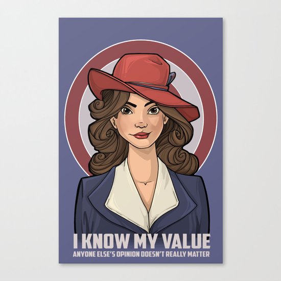 I Know My Value Canvas Print