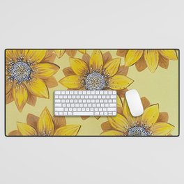 Sandi's Sunflowers Desk Mat