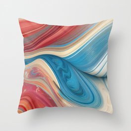 Marble pattern 45 Throw Pillow