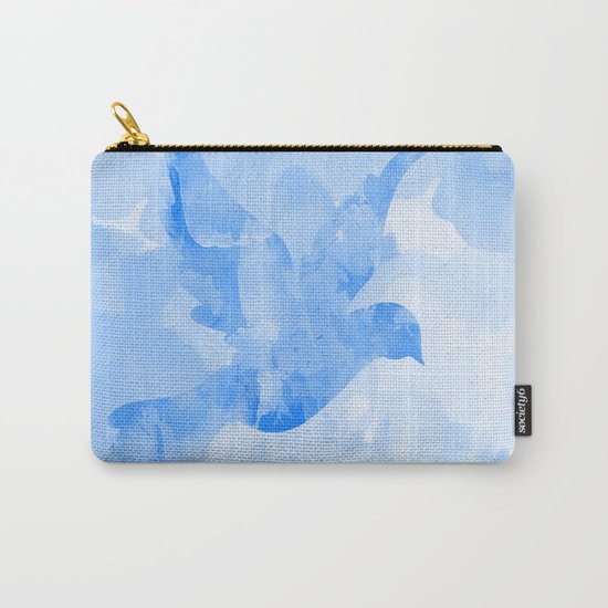 Abstract Flying Dove II Carry-All Pouch