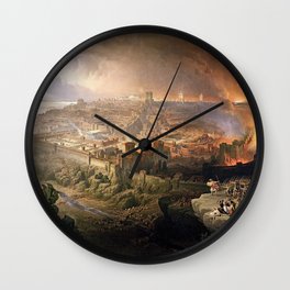 Siege of Jerusalem Wall Clock