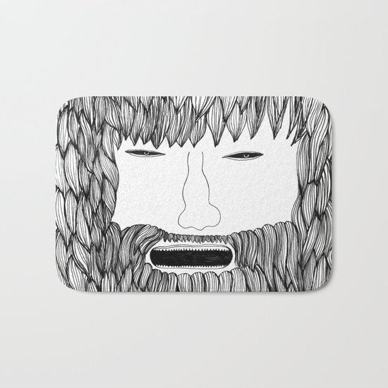 Doodle Bath Mat