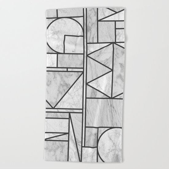 Kaku Stone Beach Towel