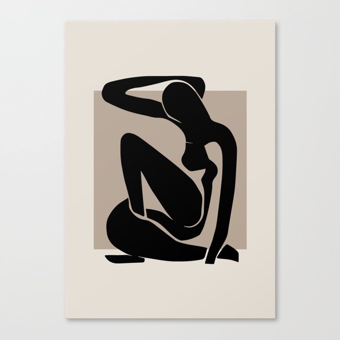 Female Matisse Print, Henri Matisse, Matisse Poster, Matisse Art,Matisse Cut Out, Fine Art Print Canvas Print