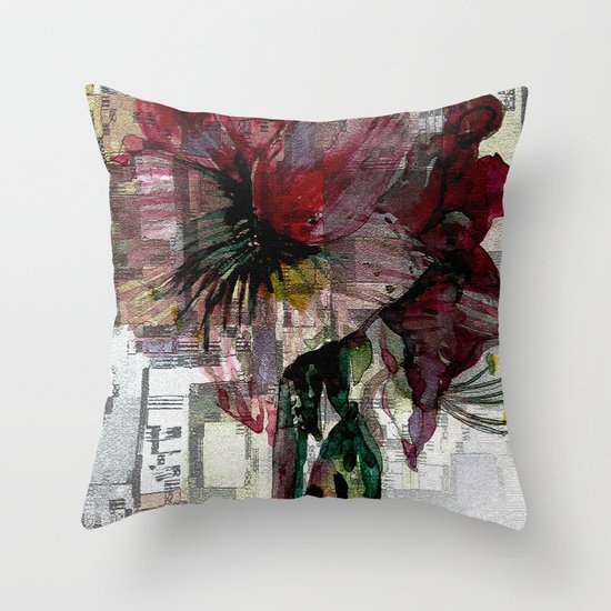 Amaryliss Throw Pillow