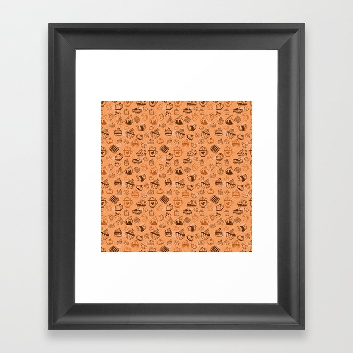 Pastries and other delicacies Framed Art Print