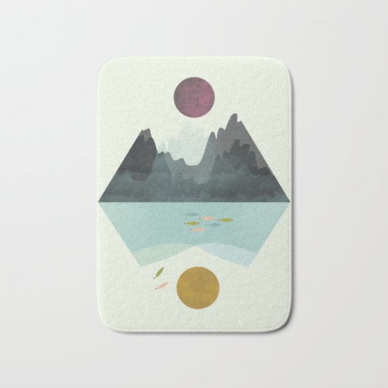 Storm and Calm Bath Mat