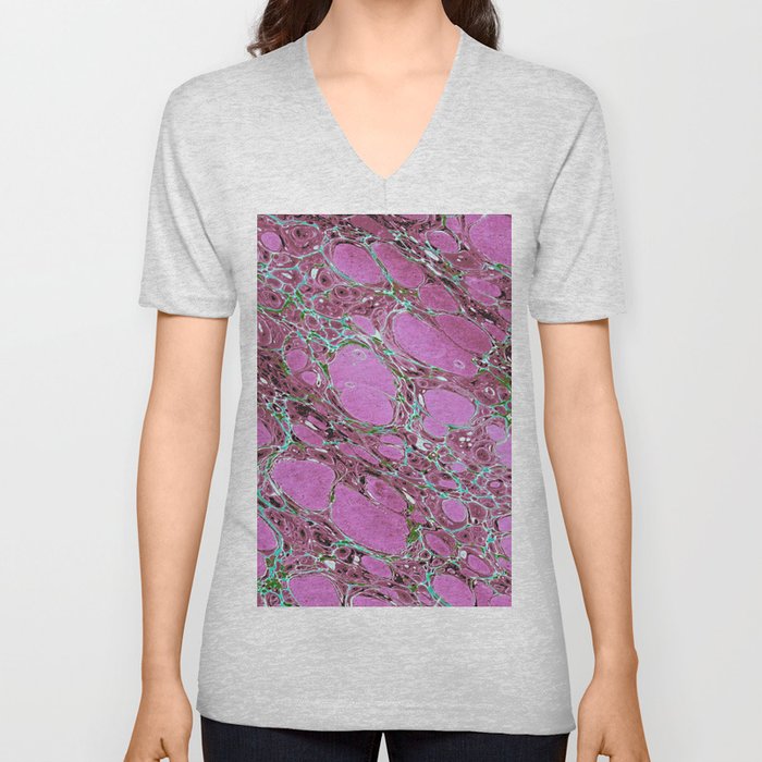 Decorative Paper 15 V Neck T Shirt