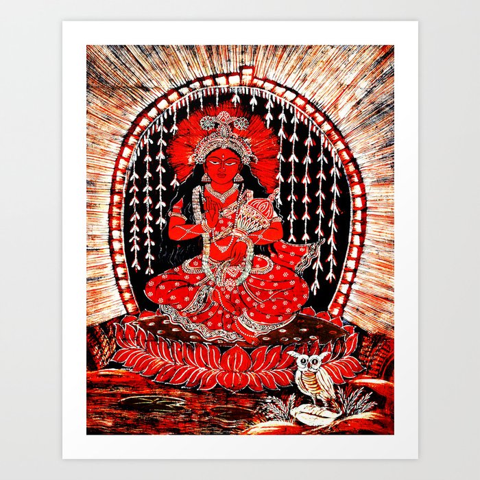 Hindu Lakshmi 1 Art Print