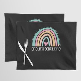 Finally School Child Enrollment Preschool School Placemat