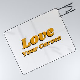 Love Your Curves - Body Positivity Picnic Blanket