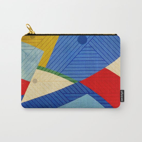 Fish Lines Carry-All Pouch