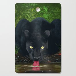 Black Panther Drinking Water Cutting Board