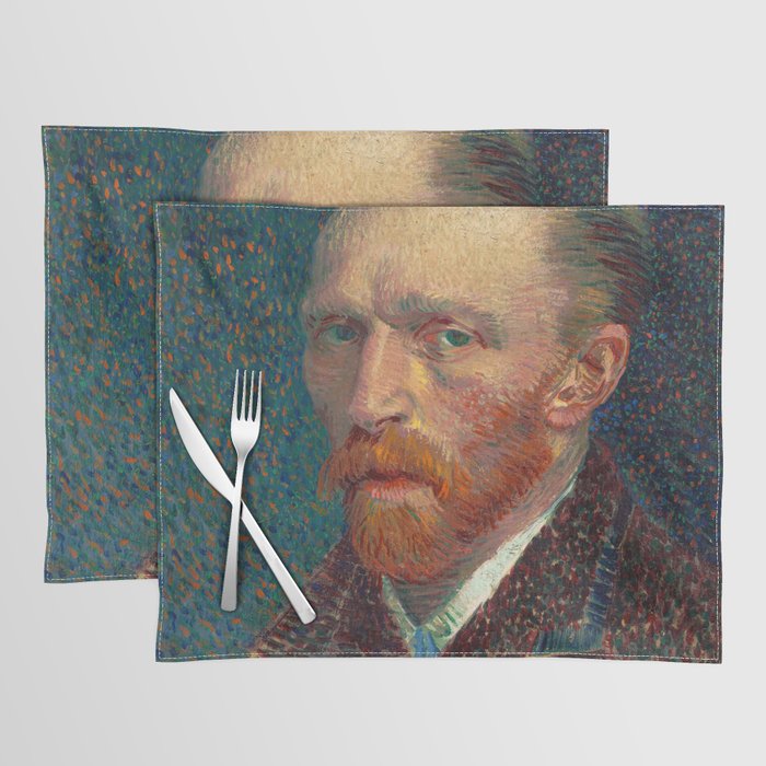 Self-Portrait, 1887 by Vincent van Gogh Placemat