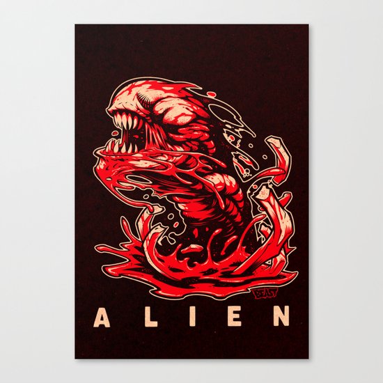 ALIEN: KANE'S SON Canvas Print