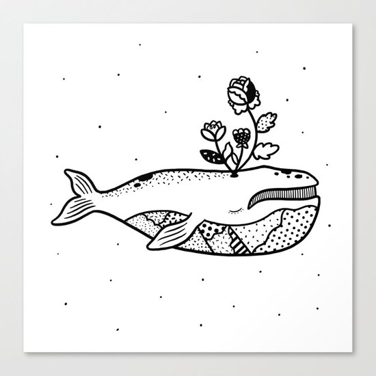 Right Whale Canvas Print