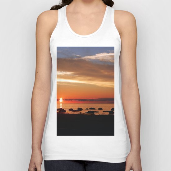 Cruising into the Sunset Unisex Tank Top