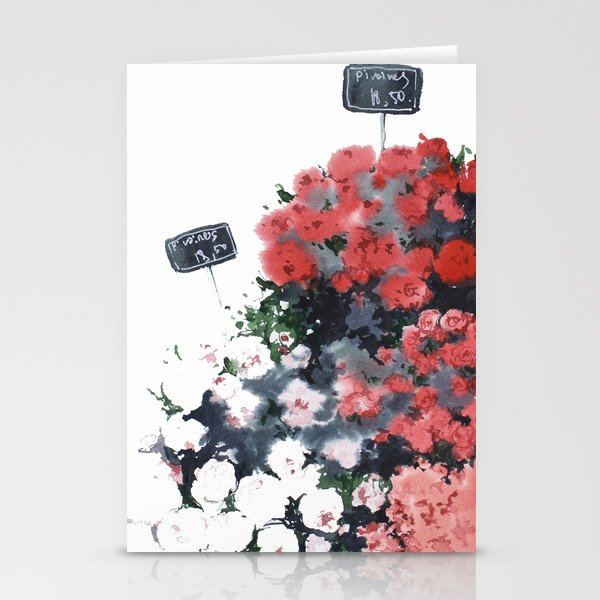 Flower Market Stationery Cards