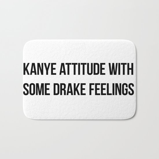 Attitude and Feelings Bath Mat