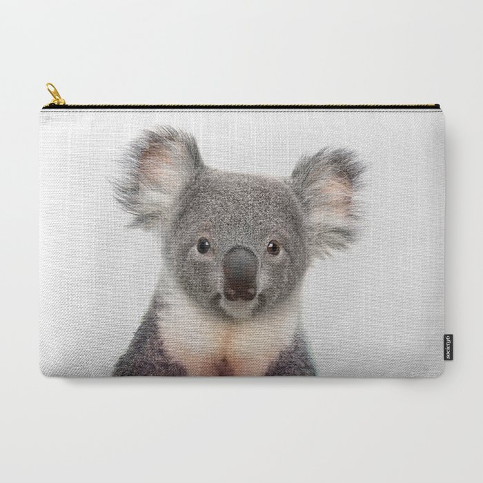 Koala Carry-All Pouch by Tai Prints | Society6