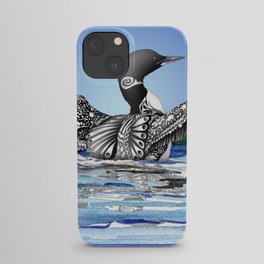 Loon Morning iPhone Case