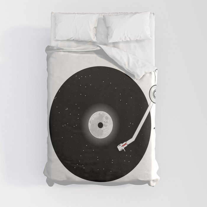 The Music of the Moon and the Stars Duvet Cover