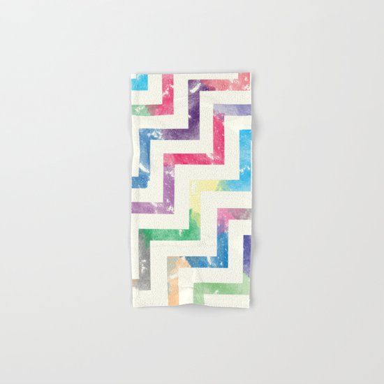 Colorful Geometric VI Hand & Bath Towel