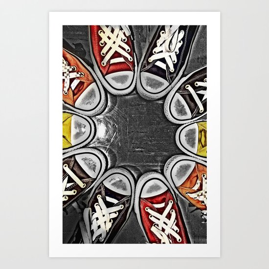 Chuck Yeah! Art Print
