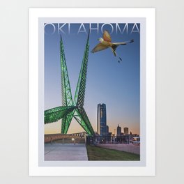 Skydance Bridge Art Print